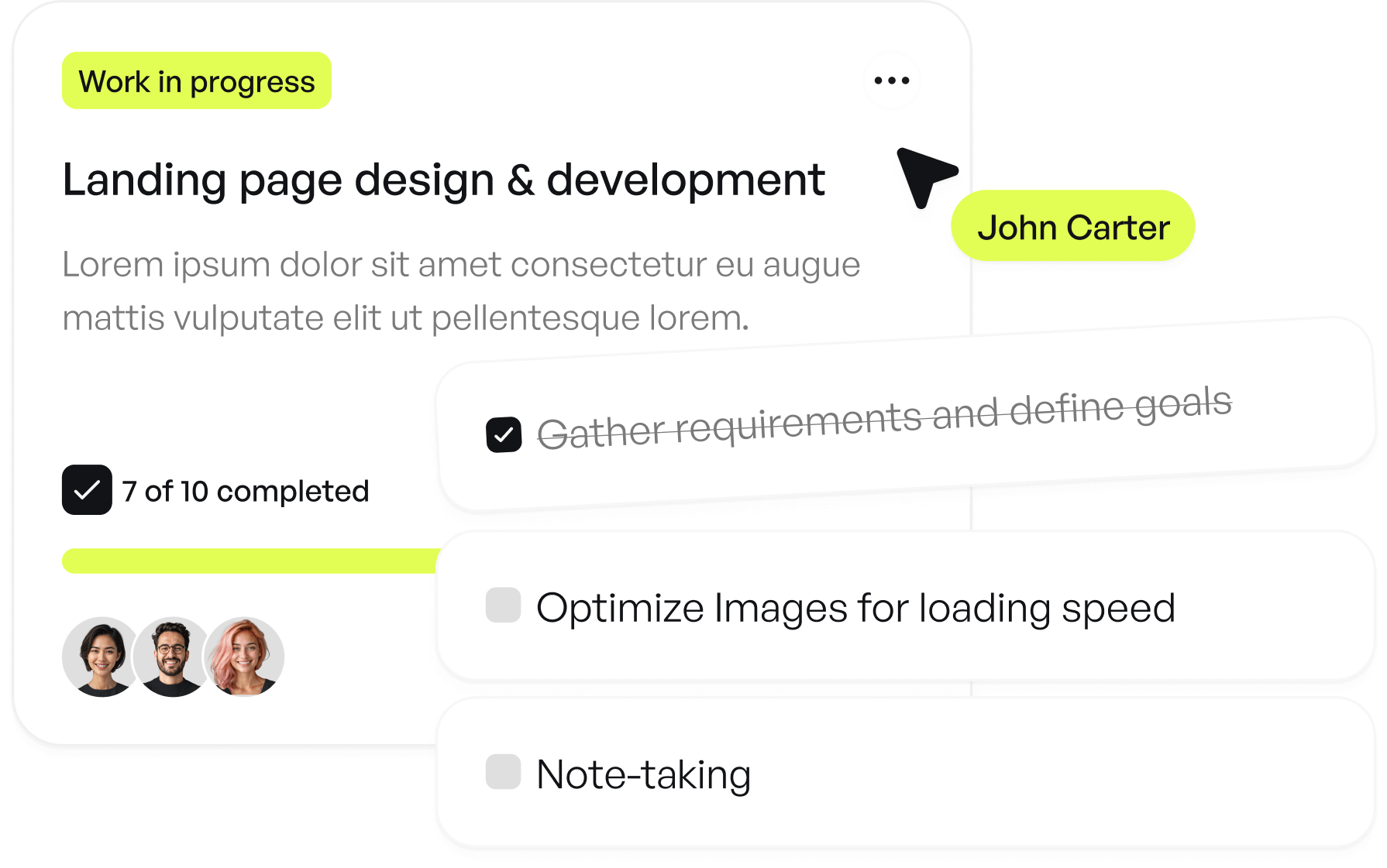 Project and Task - Techbeta X Webflow Template